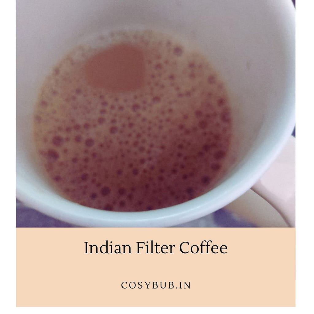 Easy South Indian filter coffee recipe
