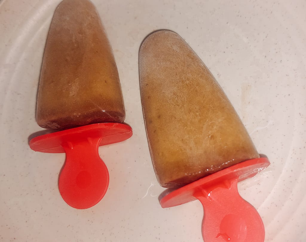 Easy Coffee Banana Popsicles Recipe | 4 Ingredients Recipe | Coffee Popsicles Recipe