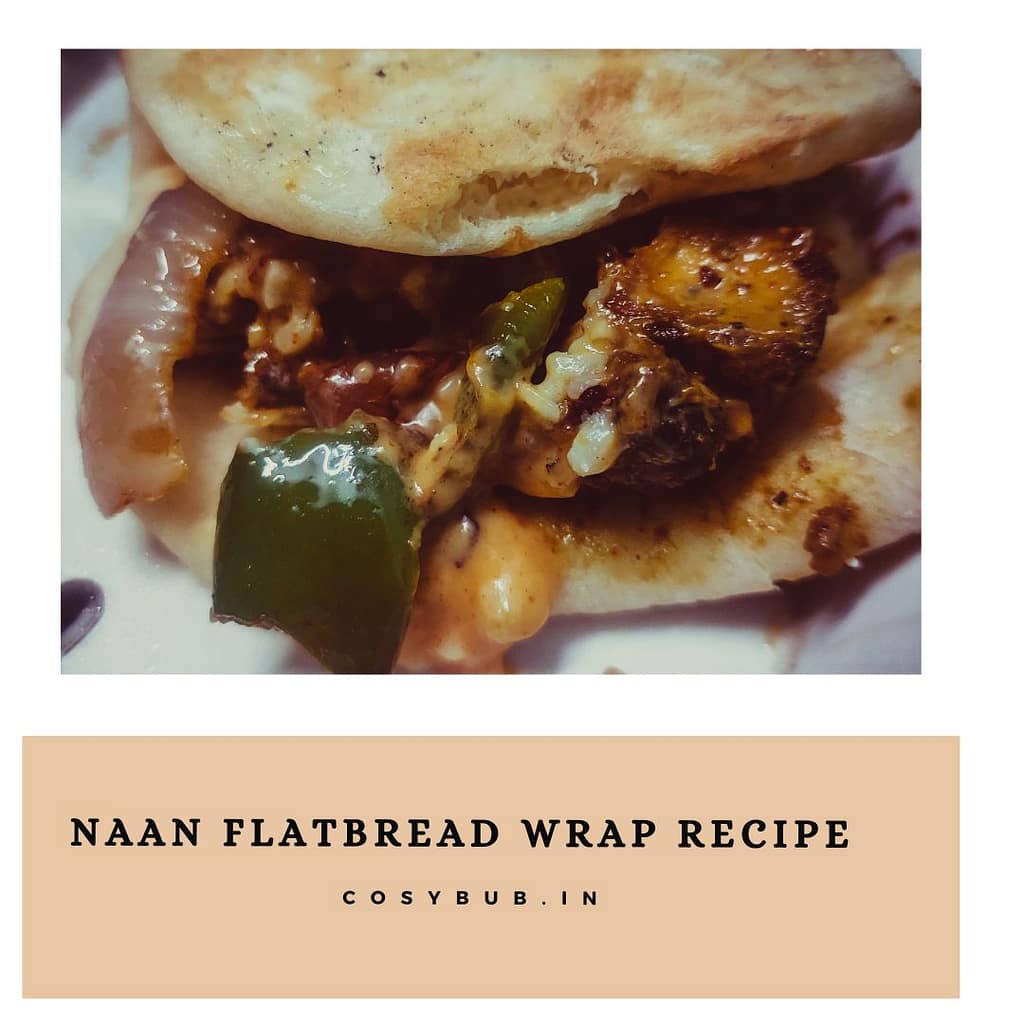  easy paneer naan wrap recipe