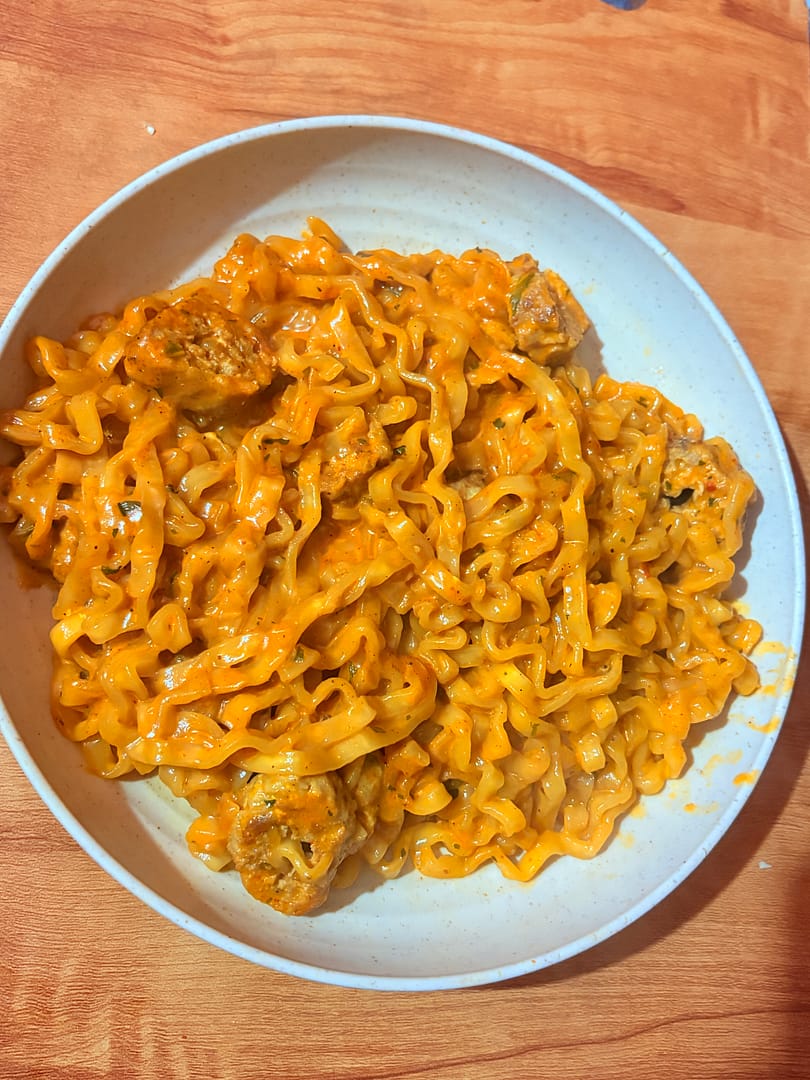 Easy Samyang carbonara ramen recipe I can’t stop making