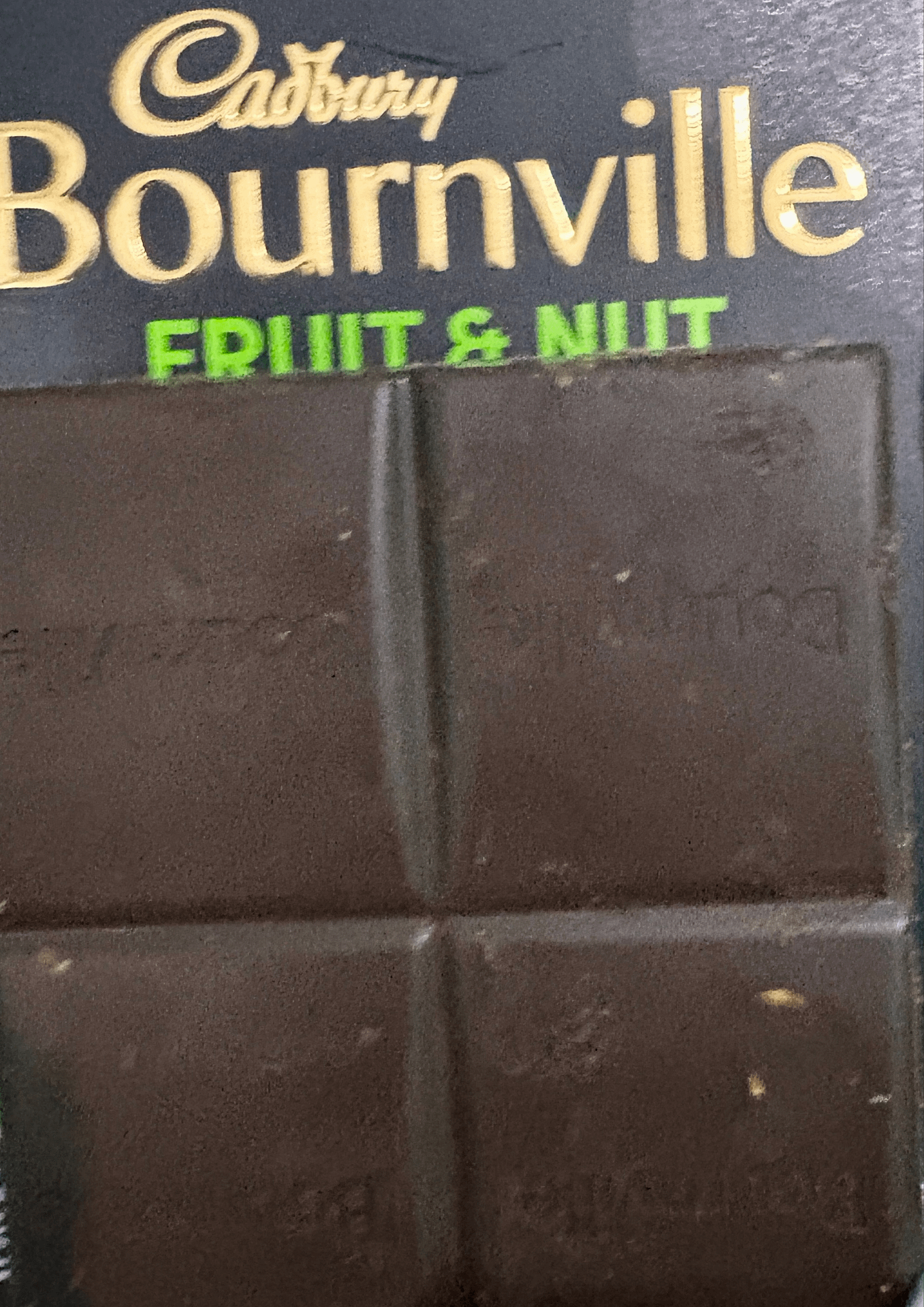 Cadbury Bournville Fruit and Nut review