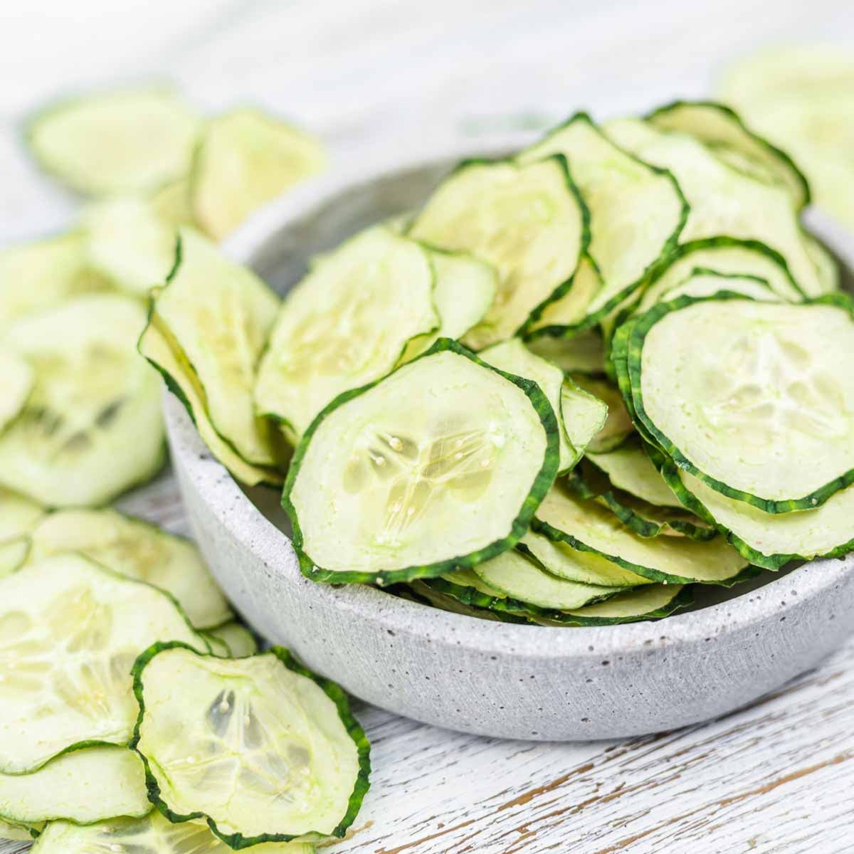 Cucumber chips recipe