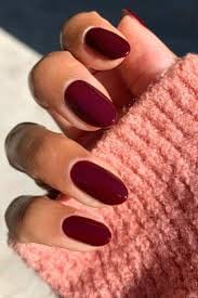 Wine Red Nail Color