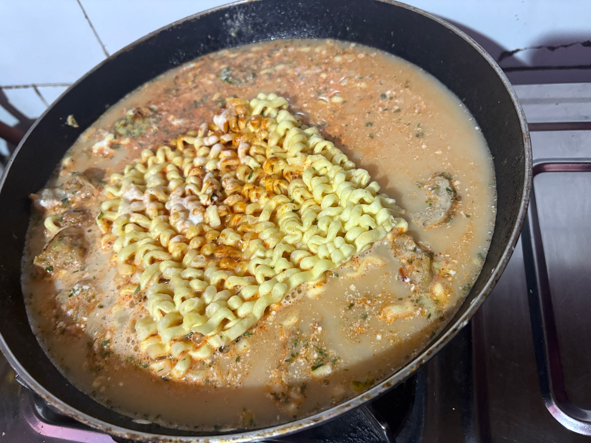 Samyang Carbonara Recipe