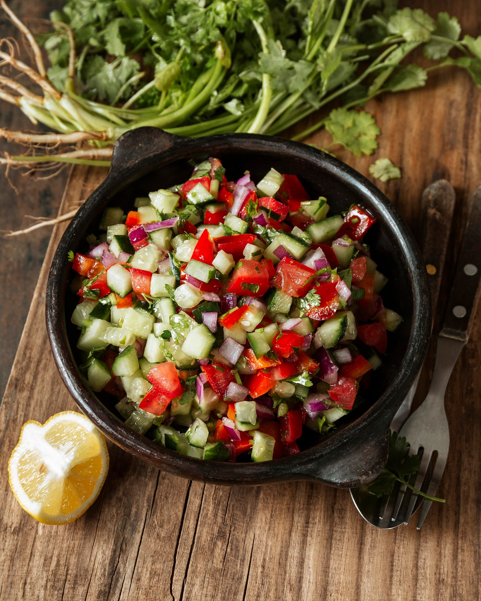 Simple cucumber salsa recipe