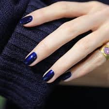 Midnight Blue Nail Color