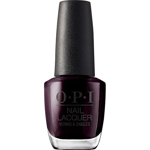 O.P.I Nail Lacquer, Glossy Finish, Black Cherry Chutney