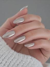 Icy Silver Nail Color