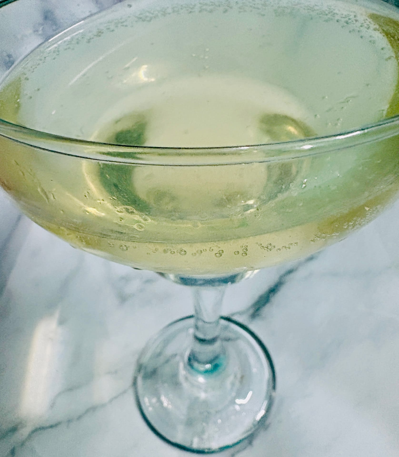 Chamomile tea mocktail